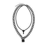Black Lock Men's Chain