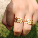Angel Number Rings