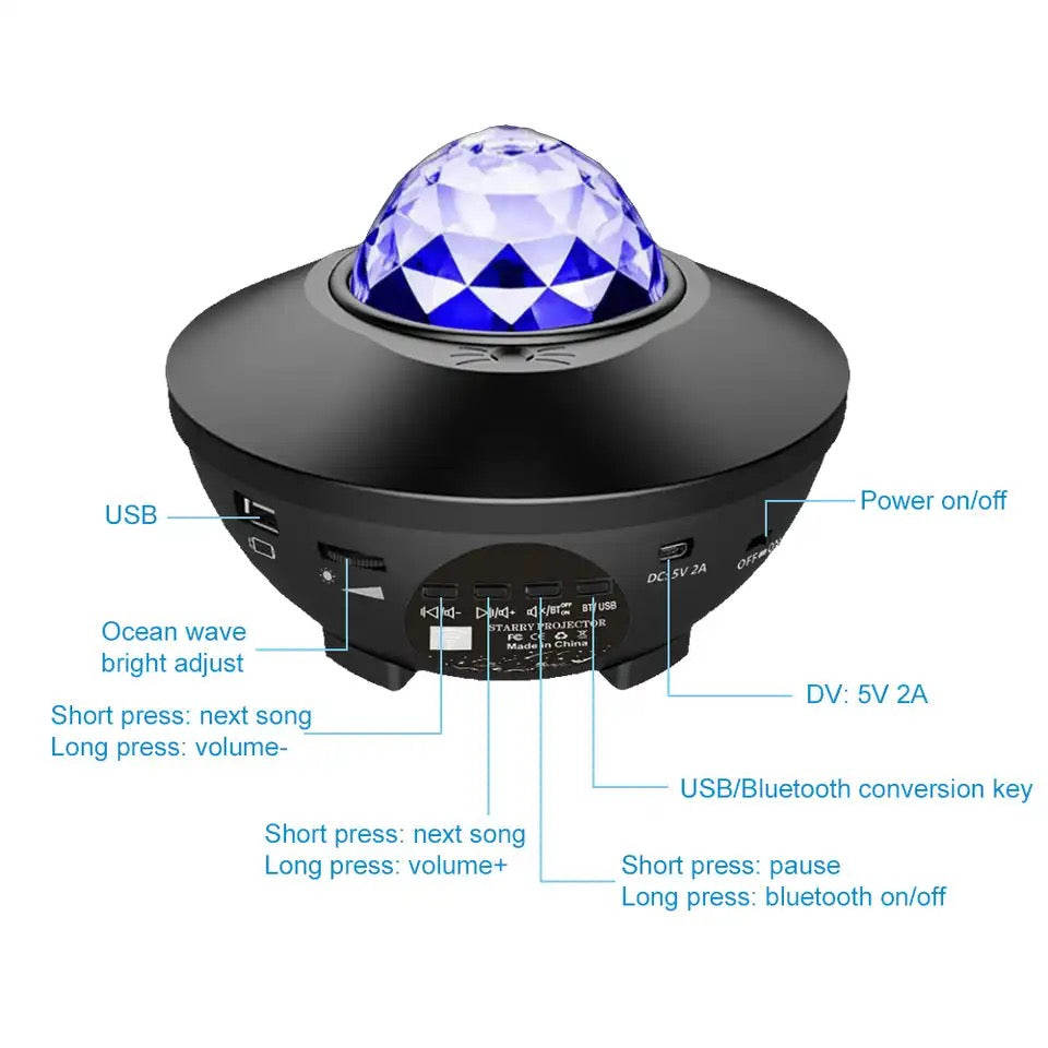 Galaxy Globe Light