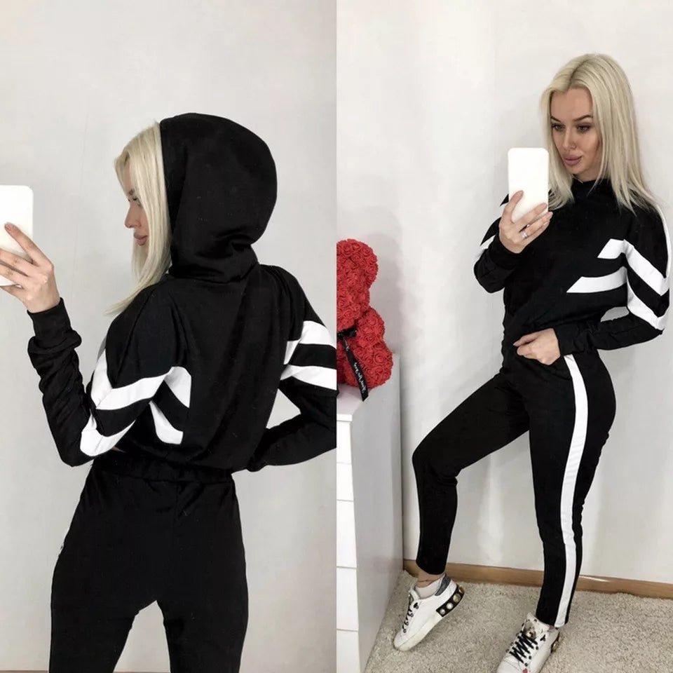 Double Stripes Sports Set