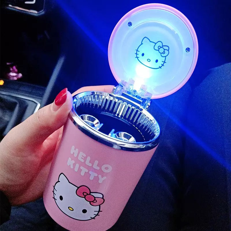 Hello Kitty Portable Car Ashtray – live-love-Fashion