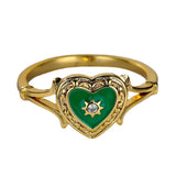 Star Bright Goth Ring