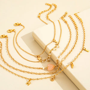 Star Moon Love Bracelet Set