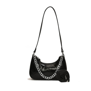 Diamond Embroidery Thread Silver Crossbody Popular Shoulder Underarm Bag