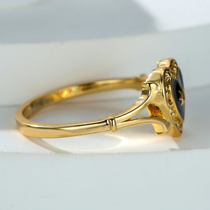 Star Bright Goth Ring