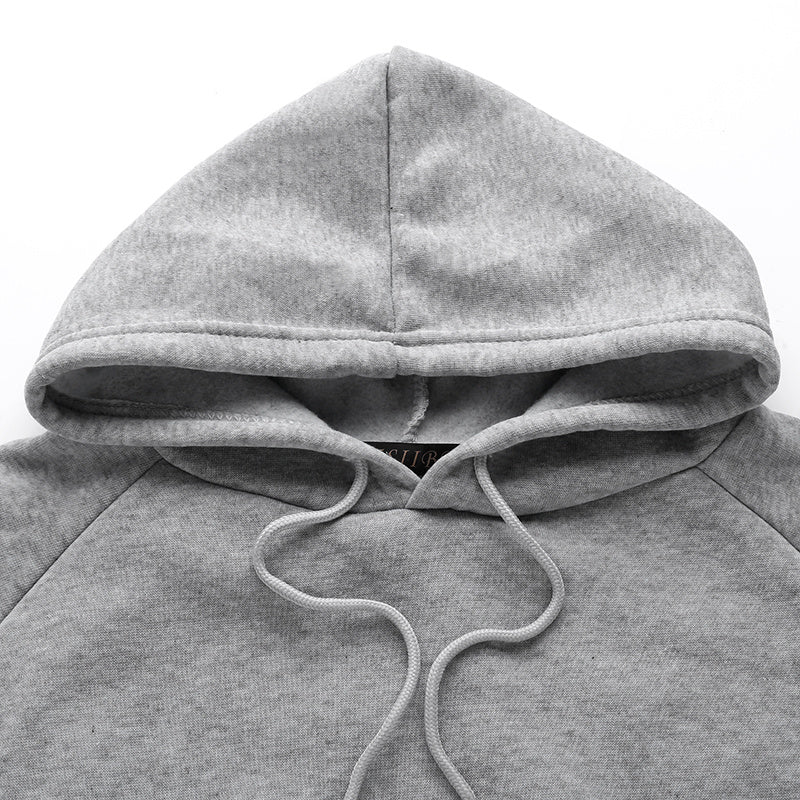 Men’s Gothic Bear Hoodie – Streetwear Hoodie with Chains Graphic