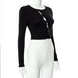 Gothic Fashion Personalized Women's Short Top