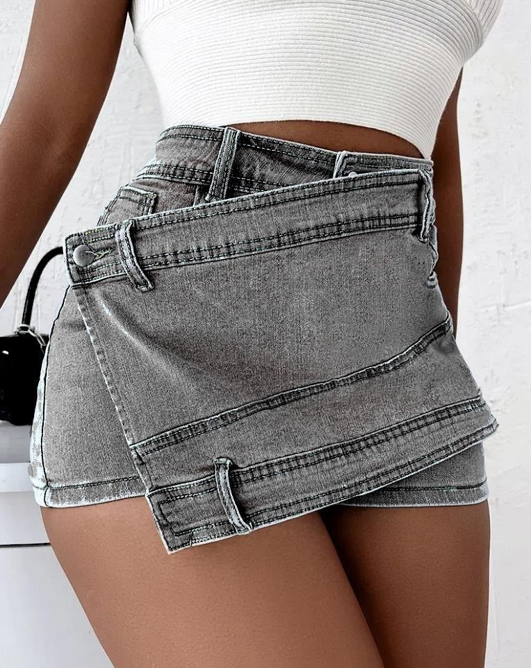 Lisa Fashion Denim Skirt