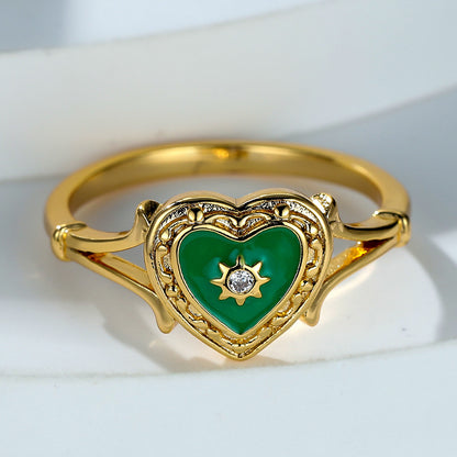 Star Bright Goth Ring
