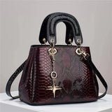 Lux Croc Designer Bag