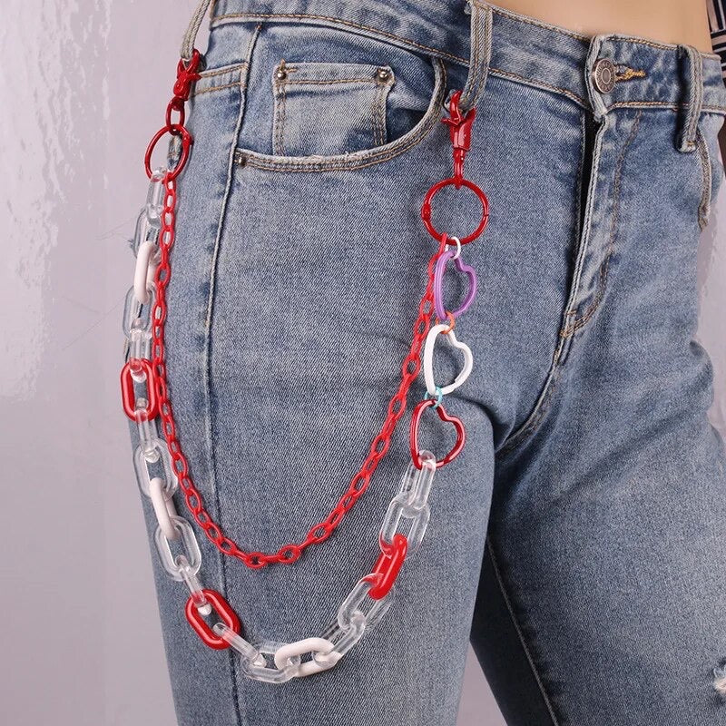 Triple Heart Pant Chain