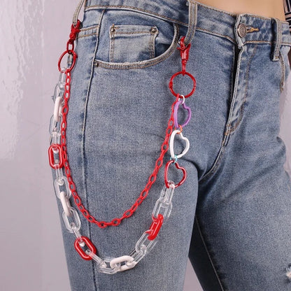 Triple Heart Pant Chain
