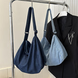 Kurze Jeanshandtasche