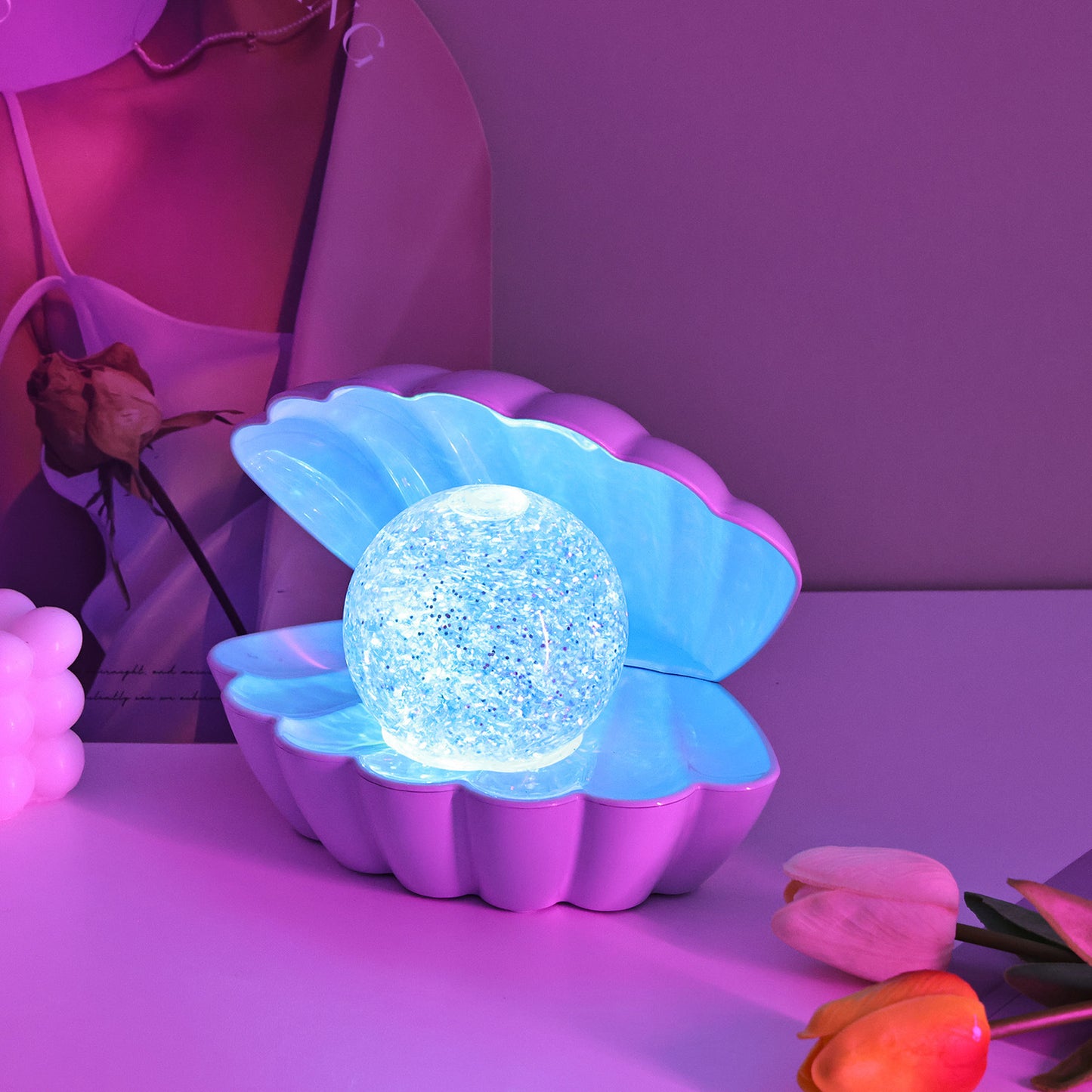 Shell Night Lamp