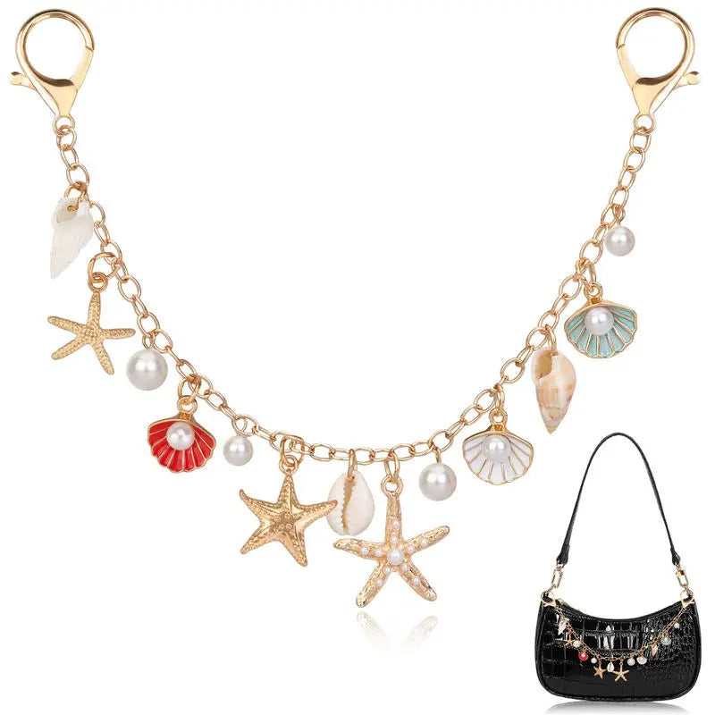 Sea Shell Bag Charm
