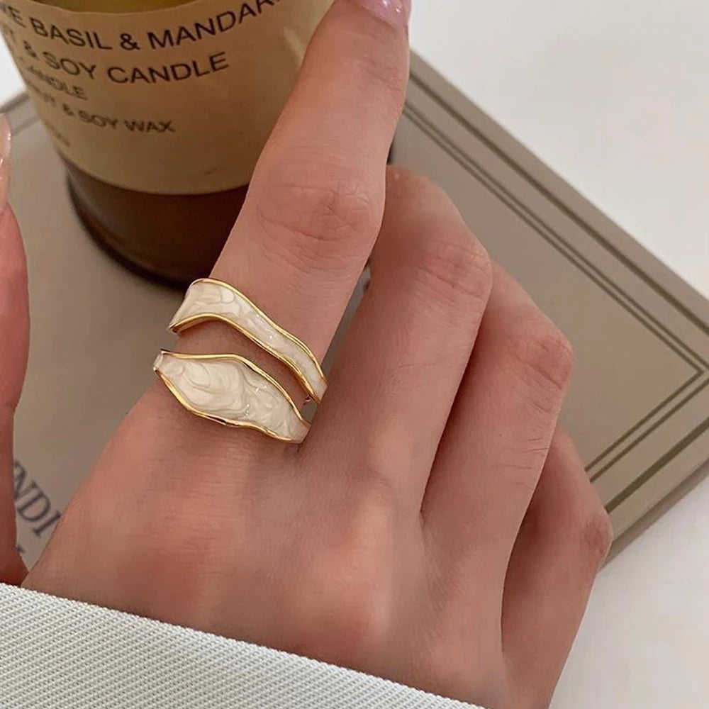 Aurora Flow Statement Ring
