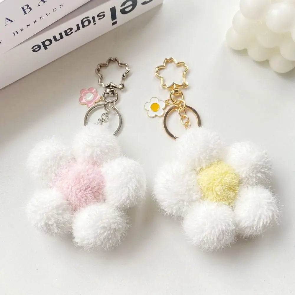 Flower Power Keychain and Bag Charm