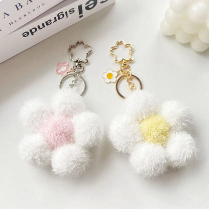 Flower Power Keychain and Bag Charm