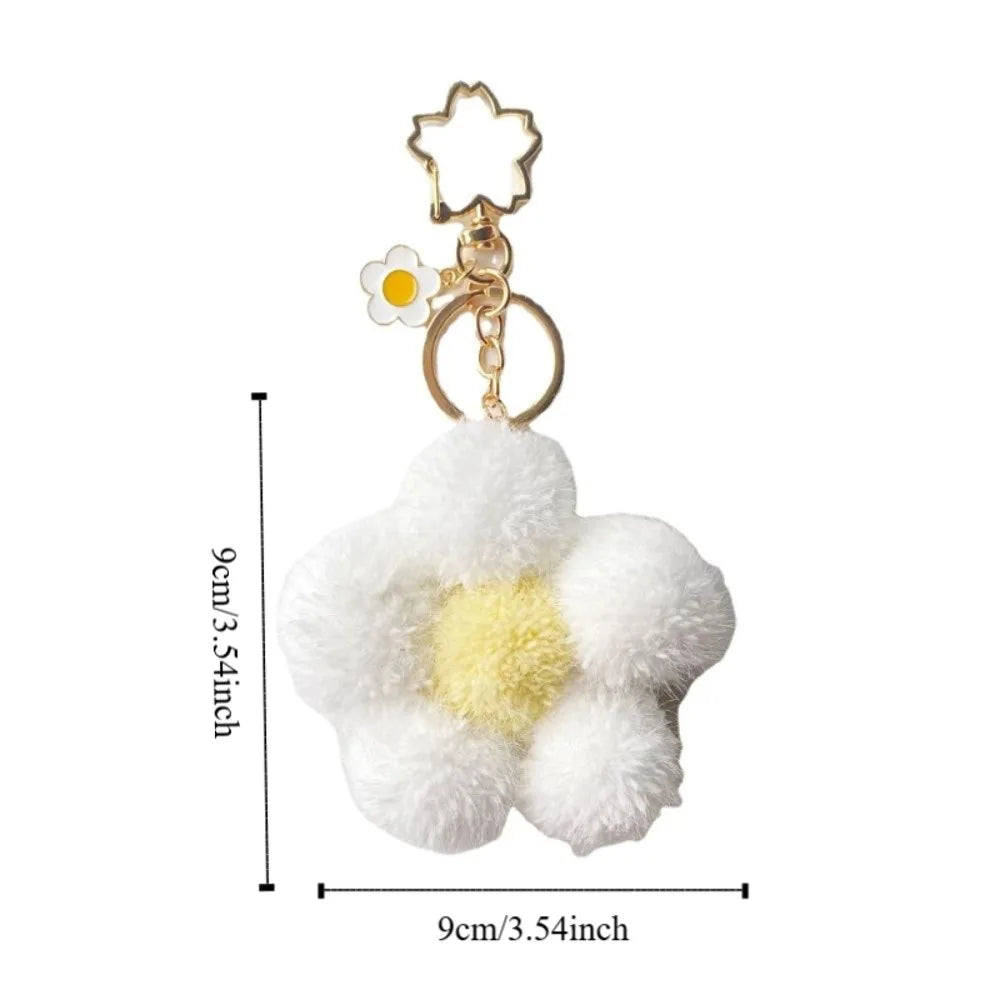 Flower Power Keychain and Bag Charm
