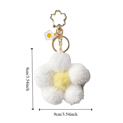 Flower Power Keychain and Bag Charm