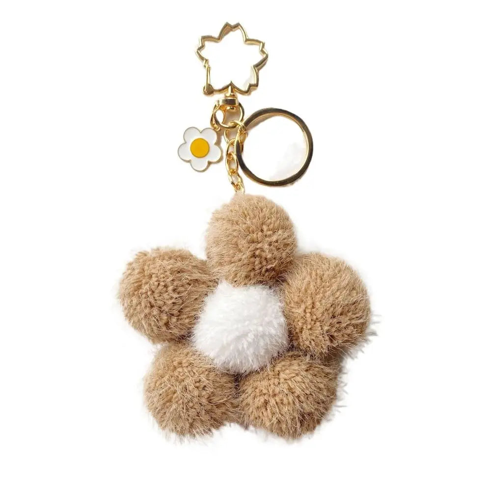 Flower Power Keychain and Bag Charm