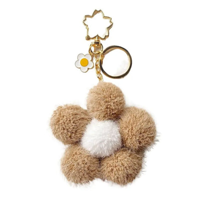 Flower Power Keychain and Bag Charm