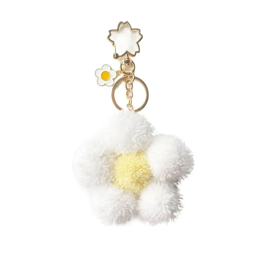 Flower Power Keychain and Bag Charm
