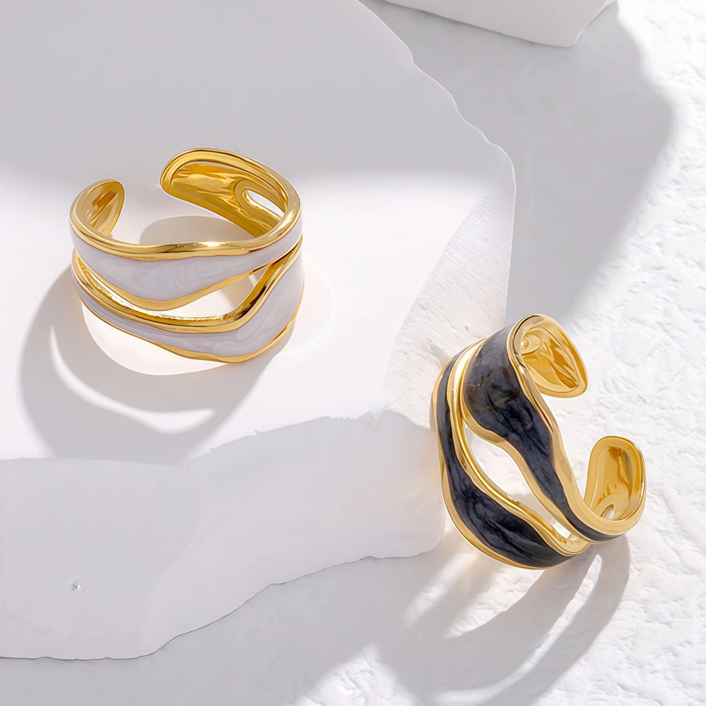 Aurora Flow Statement Ring