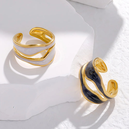 Aurora Flow Statement Ring