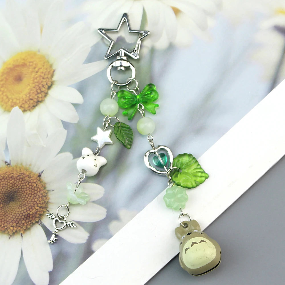 Green Garden Handmade Keychain - Bag Charm