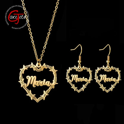 Personalized Jewelry Set Thorn
