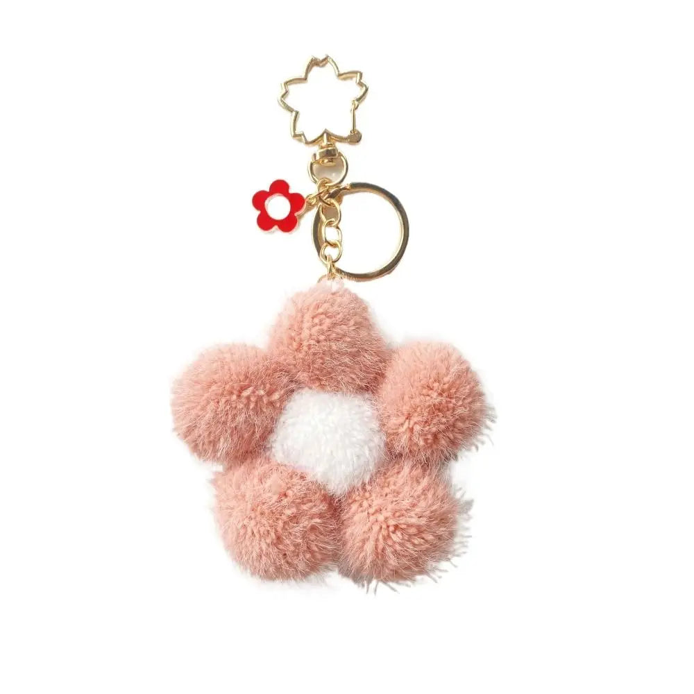 Flower Power Keychain and Bag Charm