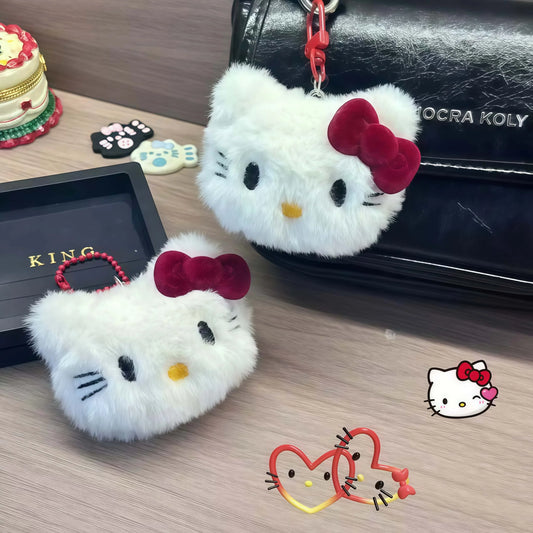 Kitty Plush Keychain Bag Charm