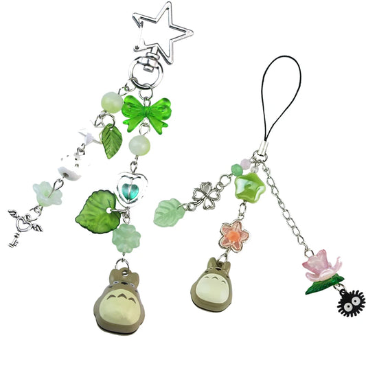 Green Garden Handmade Keychain - Bag Charm