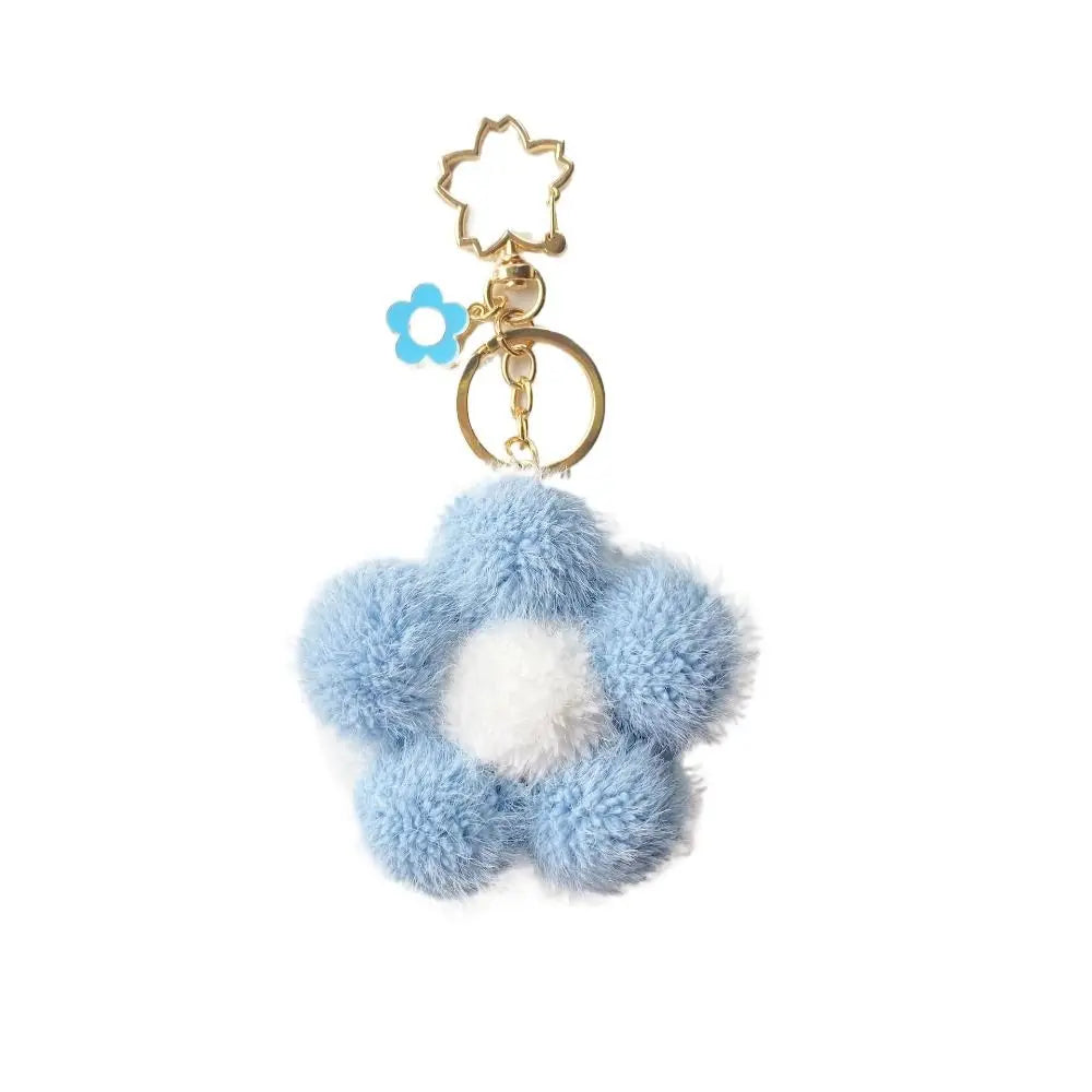 Flower Power Keychain and Bag Charm