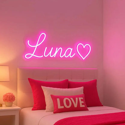 Cute Custom Neon Sign