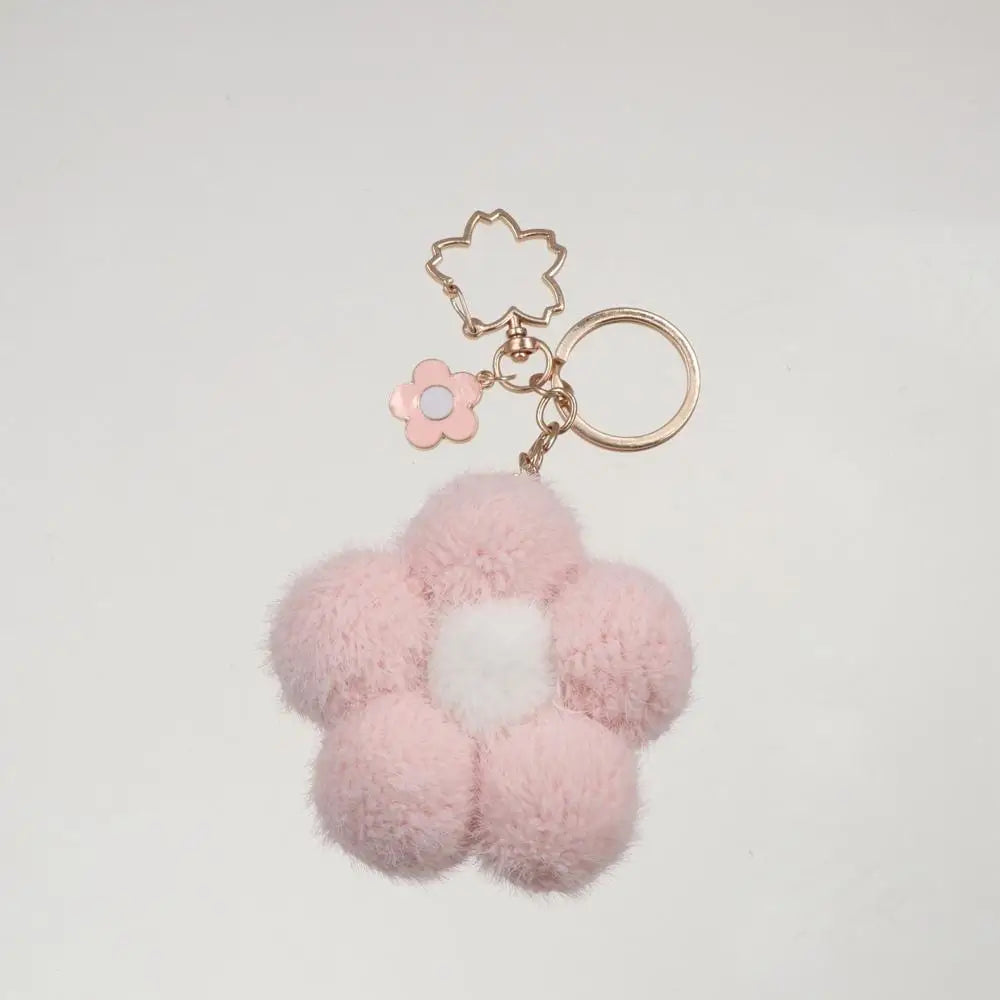 Flower Power Keychain and Bag Charm