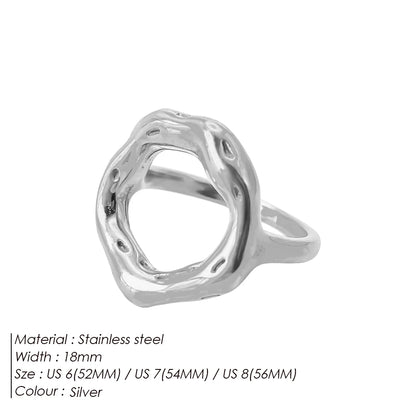 Openwork Heart Ring