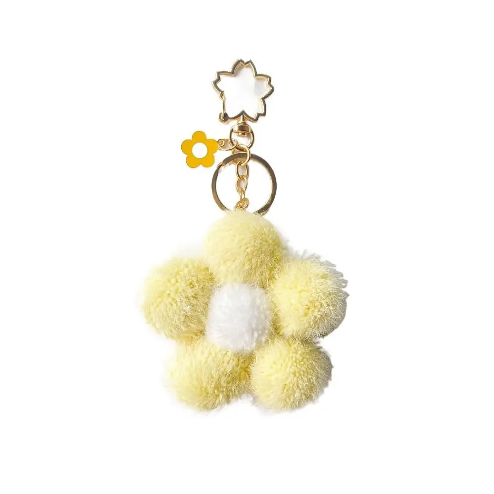 Flower Power Keychain and Bag Charm