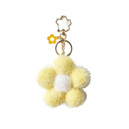 Flower Power Keychain and Bag Charm