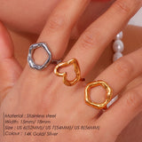 Openwork Heart Ring