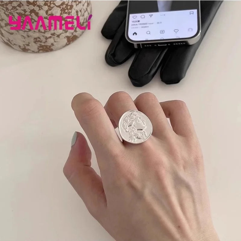 Vintage Coin Ring Set