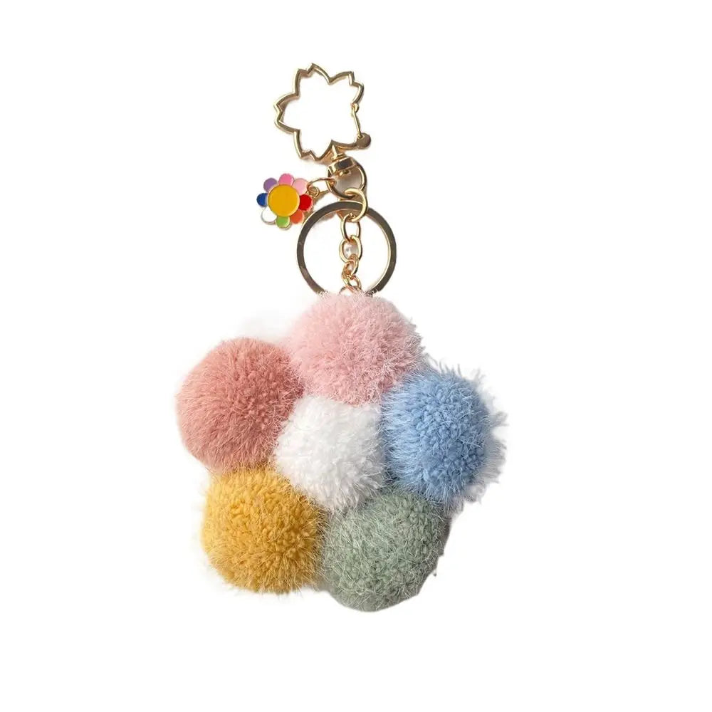 Flower Power Keychain and Bag Charm