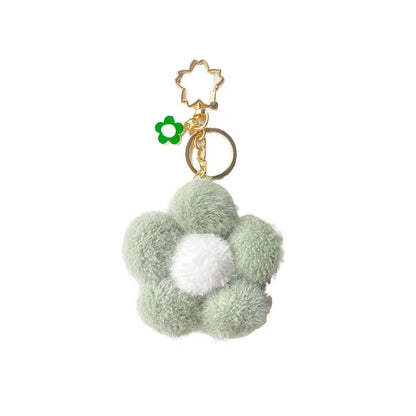 Flower Power Keychain and Bag Charm