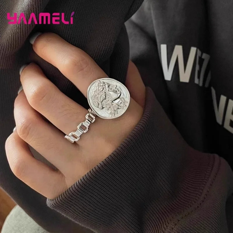 Vintage Coin Ring Set