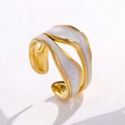 Aurora Flow Statement Ring