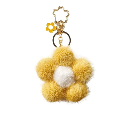 Flower Power Keychain and Bag Charm