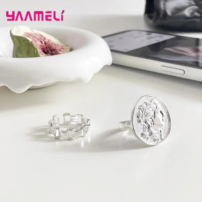 Vintage Coin Ring Set