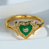 Star Bright Goth Ring