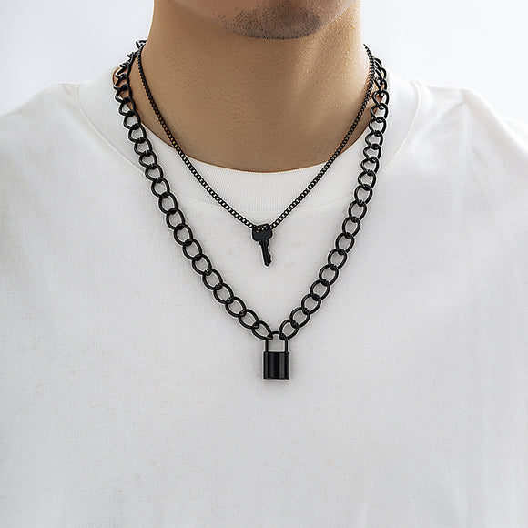 Black Lock Men's Chain